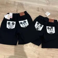 リトシー　Disney ミッキーマウス ハーフパンツ 130 140