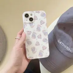 かわいいウサギのアイフォンケース・iPhone13ケース・シリコンケース
