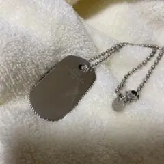 ティファニー ネックレス ドッグタグ