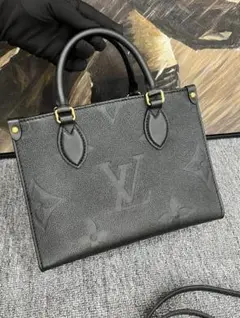 Louis Vuitton ブラックショルダーバッグ