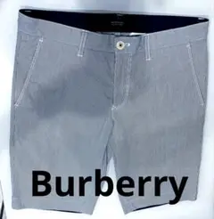 バーバリーブラックレーベル（Burberry）ストライプ ショートパンツ