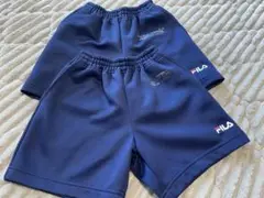 FILA 体操服 ネイビー 120 2枚セット