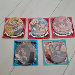 ONE PIECE　輩 缶バッジ 5個セット