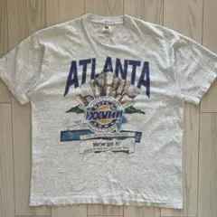 90s USA製　シングルステッチ　フルーツオブザルーム　NFL Tシャツ