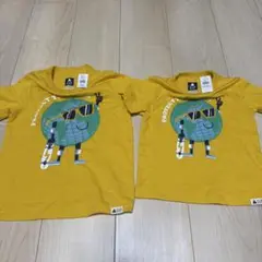 GAP イエロー Tシャツ 2枚セット 105cm 90cm