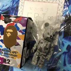 2025年最新】APE 28TH ANNIVERSARY BE@RBRICK BAPEの人気