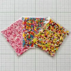 3種セット　チョコスプレー　カラースプレー