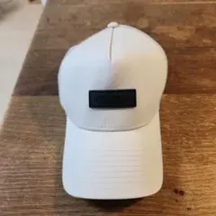 NEW ERA ホワイト メッシュバックキャップ