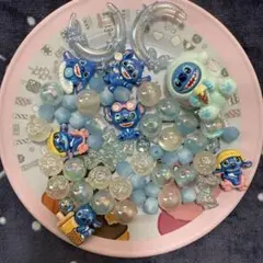 スティッチ アクリルビーズ キャラクタービーズ ファンシービーズ