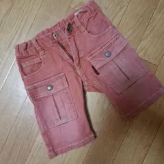 WASK デニムハーフパンツ100cm