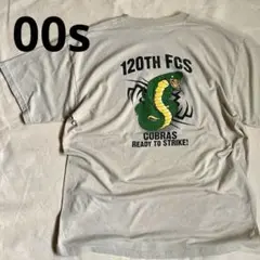 00s GILDAN コブラ アニマルプリントTシャツ 大判プリント