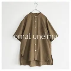 美品 Omat Unelma: ガンクラブチェック スタンドカラーシャツ