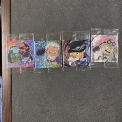 アニメキャラクター ホログラムステッカー 5枚セット
