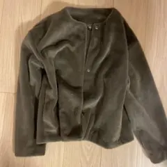 UNIQLO フリースジャケット Mサイズ オリーブ
