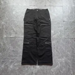burberry black label zip pocket pants