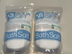 AQUA GIFT アクアギフト 浴用化粧料 BathSalt 400g×2個
