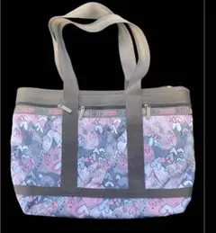 Lesportsac レスポートサック ナイロン トートバッグ ハート柄
