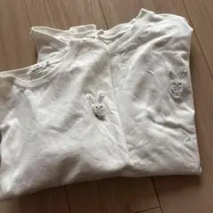 ペアマノン　ウィッシュミーメルコラボ130.フリーサイズ親子お揃いTシャツ