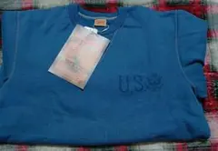 新品 Deluxeware U.S.ロゴ スウェット XLサイズ D.NAVY