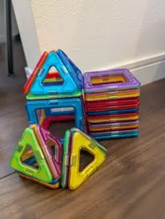 マグネットブロック　知育玩具