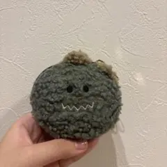 フェルトグレーぬいぐるみとエコバッグ