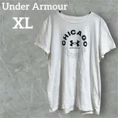 美品♡Under Armour 【XL】シカゴ Tシャツ ホワイト カジュアル