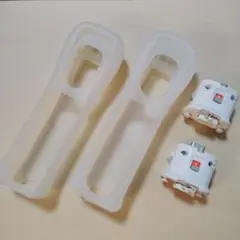 2個 Nintendo Wii wiiu モーションプラス カバー 任天堂 ①⑤