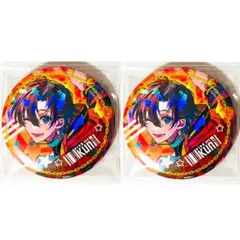新品★すたぽら【くに】Mスタ★2025★ビジュアルイラスト★缶バッジ★2点セット