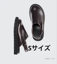 UNIQLO C クロッグシューズ ／ダークブラウン サイズS