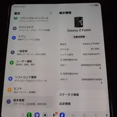Samsung Galaxy Z Fold4 SC-55C DOCOMO　ペン付