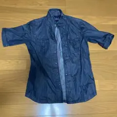 NICOLE CLUB 半袖シャツ ダークブルー 46