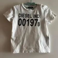 DIESEL ホワイト Tシャツ 001978
