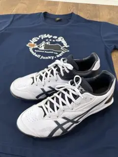 中古美品！アシックス 野球ポイントスパイク 26.5センチ×ゼットtシャツセット