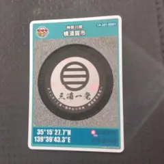 マンホールカード 神奈川県横須賀市 14-201-D001 衣笠商店街