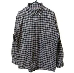 GENUINE CLASSICS チェック柄 オーバーサイズ 長袖シャツ　XL
