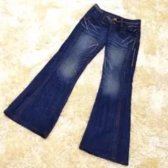 DEARHEART レトロ感ジーンズ ヴィンテージ M おしゃれ