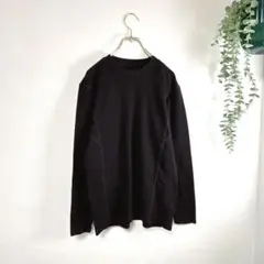 【P43】GUACTIVE 長袖　ロンT ブラックTシャツ　　 Mサイズ　メンズ