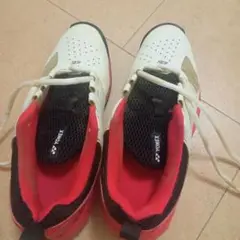 YONEX SHB-03Z テニスシューズ ホワイト/レッド