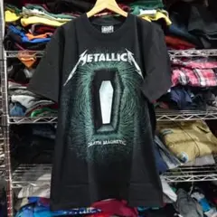 メタリカ 両面プリント バンドＴシャツ L