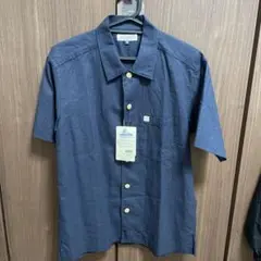 mont-bell KAMI C100 半袖シャツ Sサイズ インディゴ
