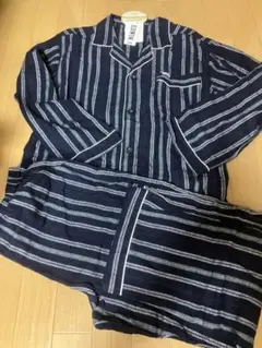 新品 メンズ M 長袖 パジャマ エドウィン 綿100% ルームウェア