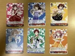 ヴァイスシュヴァルツ　トリコロールファイトアイドルマスター　PR6種セット