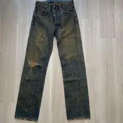 LEVI'S 37501 W30 ストレートデニム