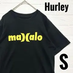 Hurley mahalo Tシャツ 黒　ブラック　プリント　ハワイ　【S】