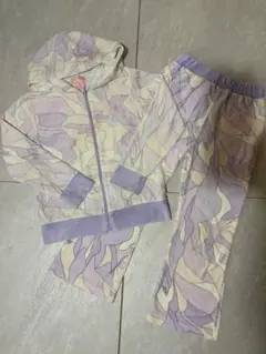 ちびRady ミルフルール柄セットアップ　パーカー　パンツ　セトア