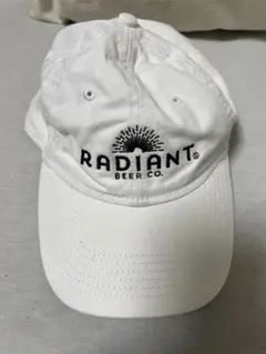 RADIANT BEER CO. キャップ ホワイト