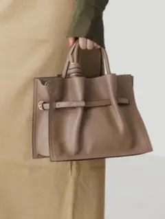 LOWELLThings 2WAYギャザーオープントートBAG mini