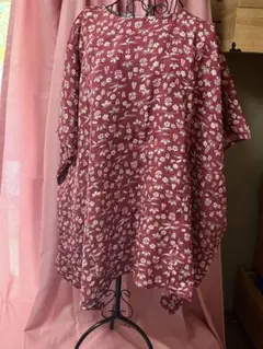 マタニティにも‼️着物リメイク‼️カフタンチュニック‼️ハンドメイド‼️