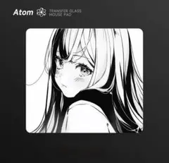Atom ゲーミングガラスマウスパッド【D】