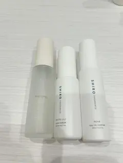 SHIRO 香水・ハンドセラム 空き瓶 3本セット